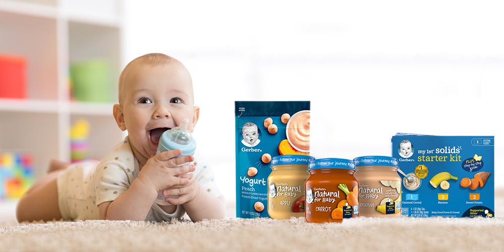 Gerber Mealtime for Baby 2nd Foods - Ham & Gravy - Shop Baby Food at H-E-B