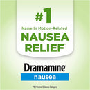 Dramamine Ginger Chews, Nausea Relief Soft Chews Lemon-Honey-Ginger, 20 Count
