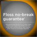 Dentek Floss Picks Triple Clean Advanced Clean Floss Picks, No Break & No Shred Floss, 90 ct