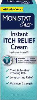 MONISTAT Care Maximum Strength Instant Itch Relief Cream, 1 oz