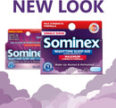 Sominex Nighttime Sleep-Aid with Diphenhydramine HCl 50 mg, Maximum Strength Formula, 16 Tablets