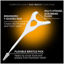 DenTek Complete Clean Fresh Mint Angled Floss Picks, 75 CT