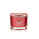 Yankee Candle Signature Votive Mini Candle Jar, Holiday Cheer Scent, Natural Soy Wax Blend Candle with Natural Fiber Wick, 1.3 OZ Glass Jar (Pack of 12)