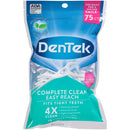 DenTek Complete Clean Fresh Mint Angled Floss Picks, 75 CT