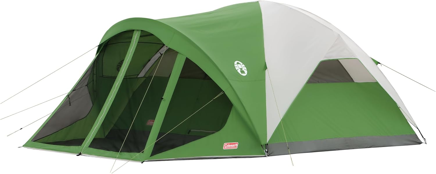 Coleman Evanston Screened 6-Person Tent Green