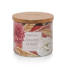 Yankee Candle 3-Wick Decorative Scented Candle, Autumn Leaves, 14.5 Ounce
