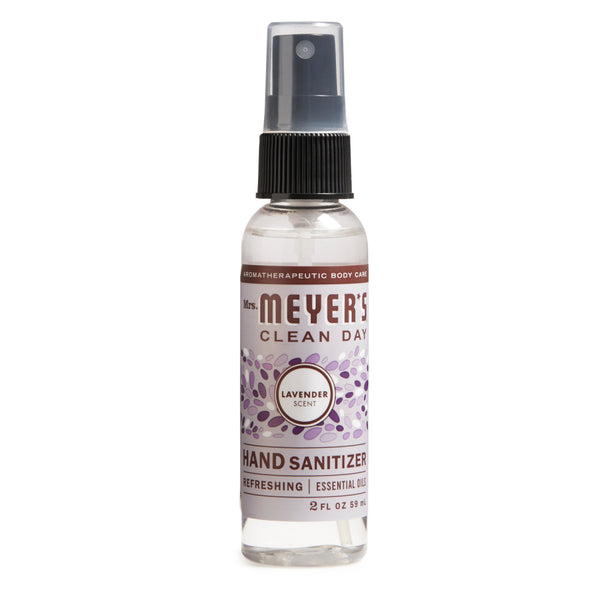 Mrs. Meyer's Clean Day Hand Sanitizer Bottle, Lavender Scent, 2 fl oz