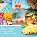 Yankee Candle Car Air Fresheners, Hanging Car Jar Ultimate, Neutralizes Odors Up To 30 Days, Bahama Breeze, 0.96 OZ (Pack of 12)