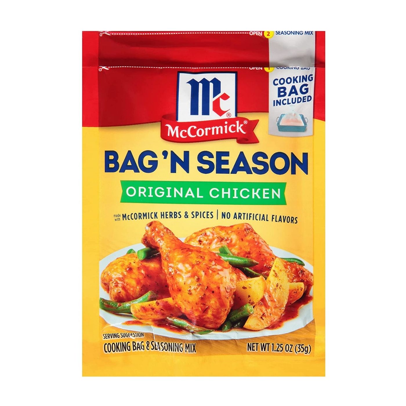 McCormick Bag 'n Season Pork Chops 1.06OZ (Pack of 12)