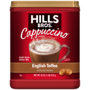 Hills Bros English Toffee Cappuccino, English Toffee Cappuccino, 16oz Hills Bros English Toffee Cappuccino