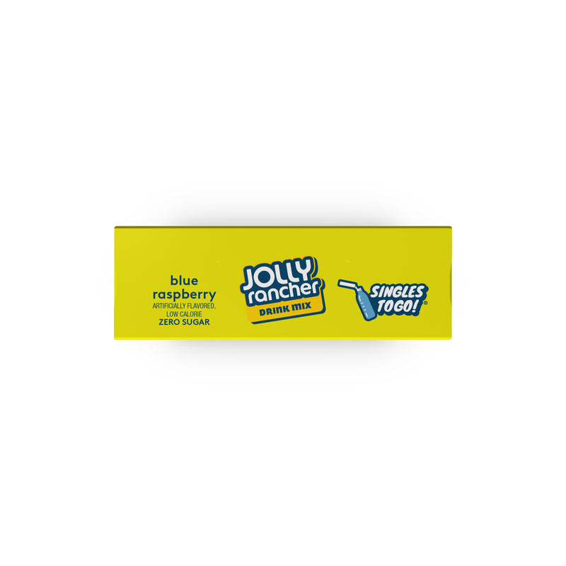 Jolly Rancher Blue Raspberry Singles To Go Drink Mix, 6 CT - Top