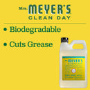 Mrs. Meyer's Clean Day Liquid Dish Soap Refill, Honeysuckle Scent, 48 ounce bottle - Trustables