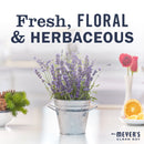 lavender body wash, body care products, natural body soap essential oil soap, essential oil body wash, Mayers, Misses Meyers, Ms Meyers, Mrs Meyers Clean Day,