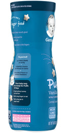 Gerber Puffs Cereal Snacks, Vanilla, 1.48 OZ - Trustables