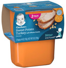 Gerber 2nd Foods Sweet Potato Turkey with Whole Grains, 8 oz - Trustables