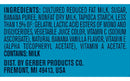 Gerber Yogurt Melts, Banana Vanilla, 1 OZ - Trustables