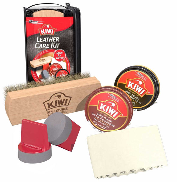 KIWI Leather Care Travel Kit, 1 CT - Trustables