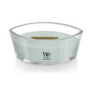 WoodWick Scented Ellipse Candle, Crackles as it Burns, Sagewood & Seagrass, 16oz