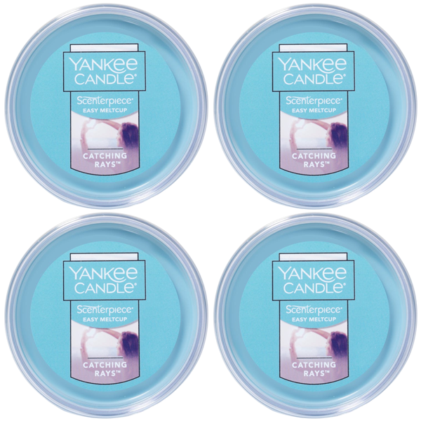 Yankee Candle Catching Rays Scenterpiece Easy MeltCup (Pack of 4)