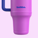 bubba Stainless Steel Insulated Tumbler with Handle and Straw, Moodbooster, 40 Ounce