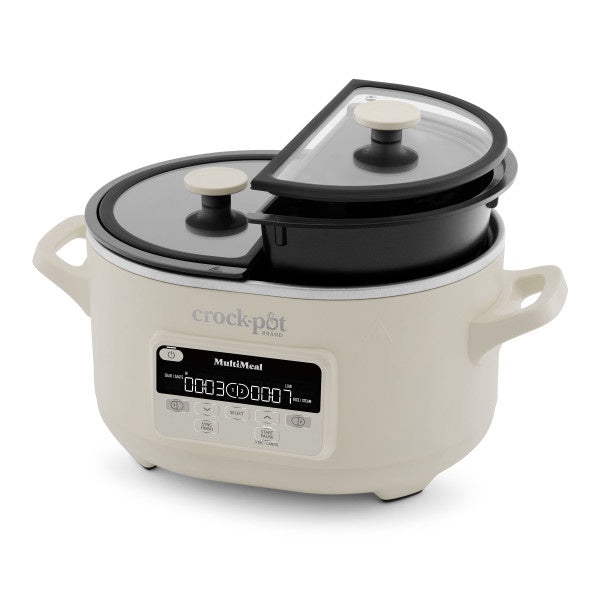 Crock-Pot MultiMeal Multicooker & Programmable Slow Cooker with Bake Function, Oat Milk, 1 CT