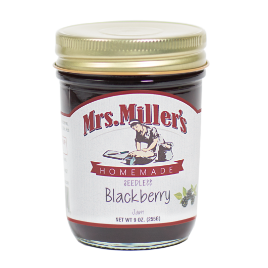 Mrs. Miller's Seedless Blackberry Jam, 9 OZ