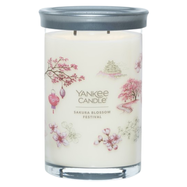 Yankee Candle Large Tumbler Scented Candle, Sakura Blossom Festival, 20 oz