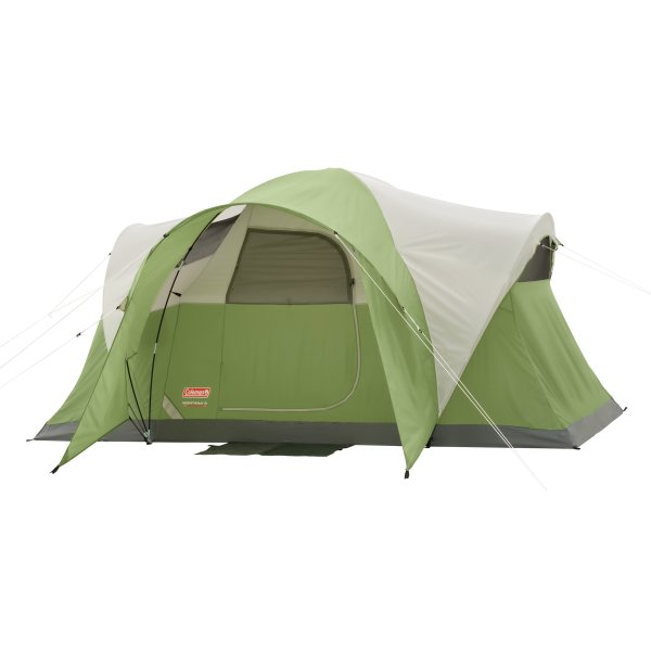 Coleman 6-Person Montana Cabin Camping Tent, Green