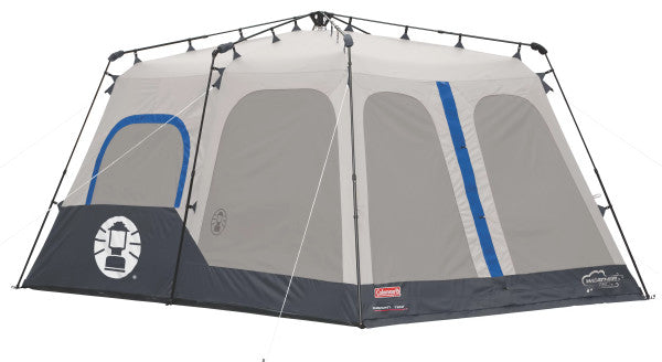 Coleman Camping Tent | 8 Person Cabin Tent with Instant Setup, Blue