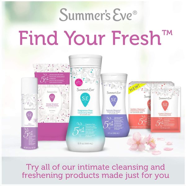 Summer's Eve Douche, Extra Cleansing Vinegar & Water, 4 Units, 4.5 oz Each