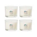 Yankee Candle Signature Votive Mini Candle Jar, Magical Bright Lights Scent, Natural Soy Wax Blend Candle with Natural Fiber Wick, 1.3 OZ Glass Jar (Pack of 4)