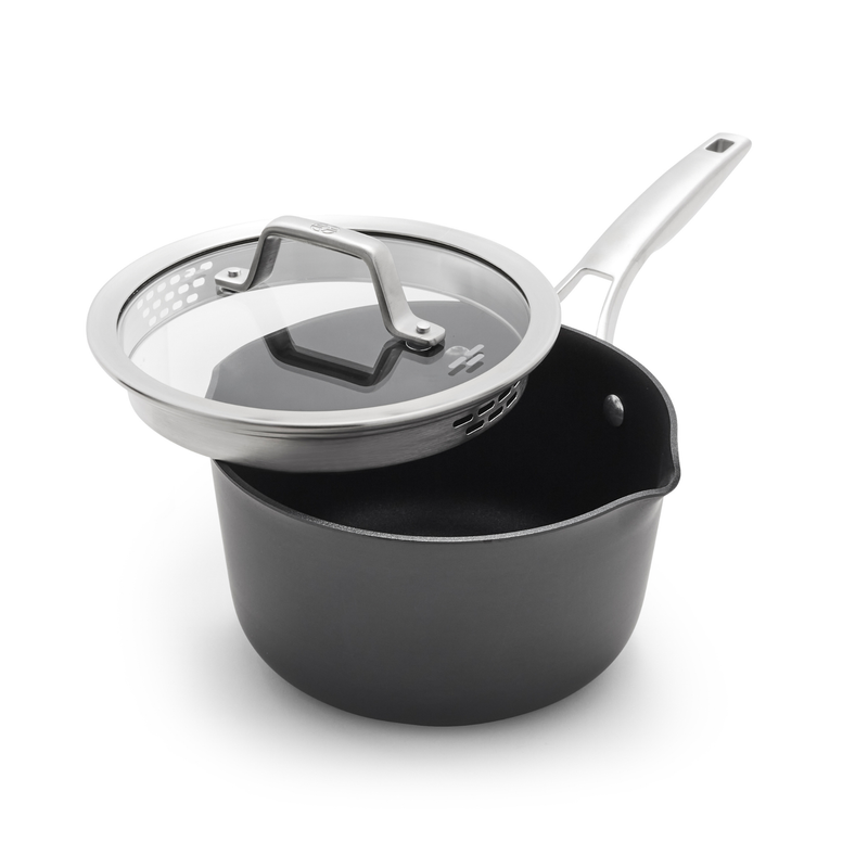 Calphalon Premier Hard-Anodized Nonstick 3.5 Qt. Saucepan with Lid