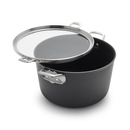 Calphalon Premier Space-Saving Hard-Anodized Nonstick 12 Qt. Stock Pot with Lid