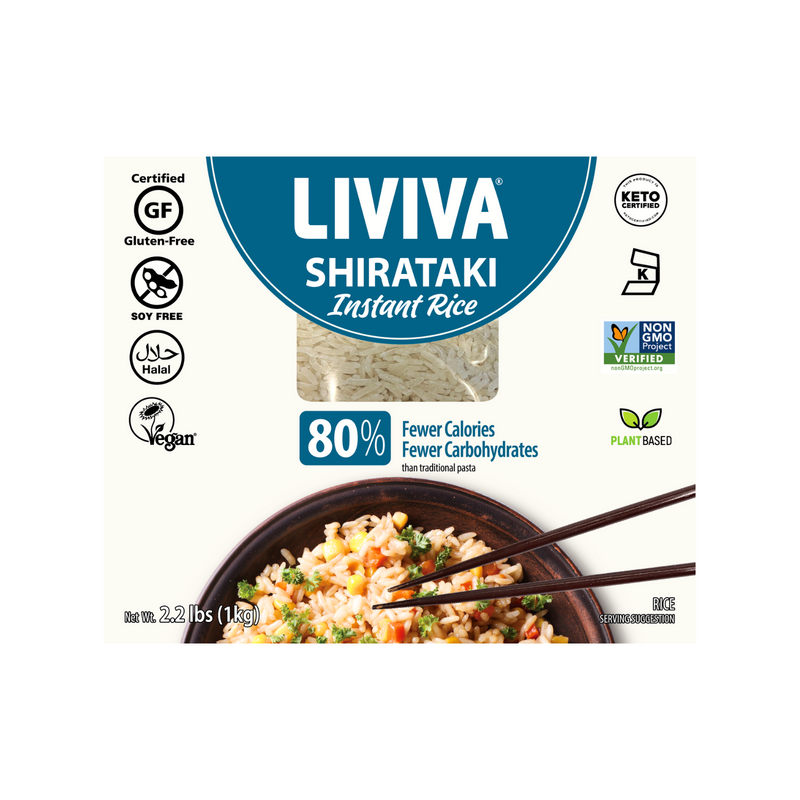 Liviva Dried Shirataki Instant Rice (1 Kg)