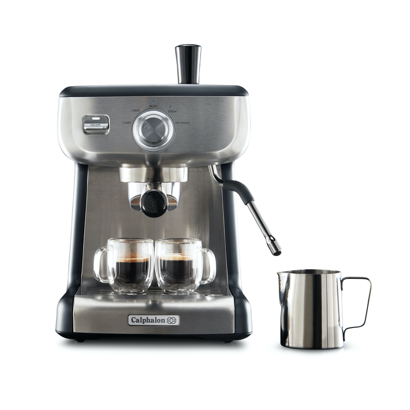 Calphalon Temp IQ Espresso Machine With Steam Wand, Stainless