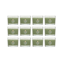 Yankee Candle Signature Votive Mini Candle Jar, Sage & Citrus Scent, Natural Soy Wax Blend Candle with Natural Fiber Wick, 1.3 OZ Glass Jar (Pack of 12)
