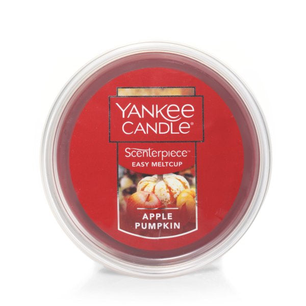 Yankee Candle Macintosh, Apple Pumpkin, Red Apple Wreath and Home Sweet Home Scenterpiece Easy MeltCup Variety Pack