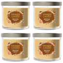 Yankee Candle Signature Small Tumbler Candle, Glistening Leaves, 4.3 Ounces (Pack of 4)