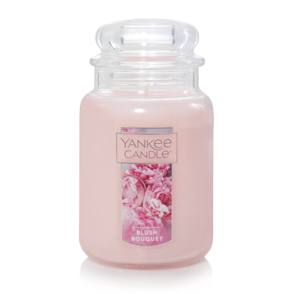 Yankee Candle Classic Large Jar Single Wick Candle, Blush Bouquet, 22 Ounce