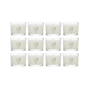 Yankee Candle Signature Votive Mini Candle Jar, Coconut Beach Scent, Natural Soy Wax Blend Candle with Natural Fiber Wick, 1.3 OZ Glass Jar (Pack of 12)