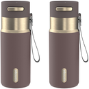 Contigo AutoSeal Vacuum-Insulated Stainless Steel Travel Mug, Terra Champagne, 16 Ounce