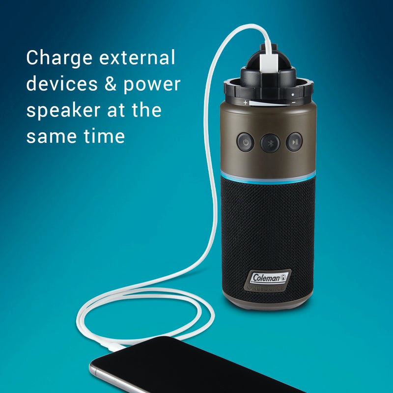 Coleman OneSource Bluetooth Wireless Speaker & Rechargable Battery
