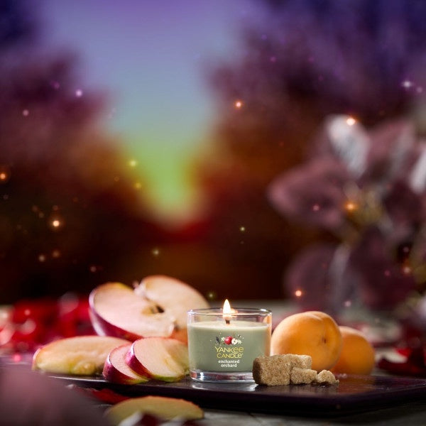 Yankee Candle Minis Votive Jar, Enchanted Orchard, 1.3 OZ (Pack of 4)