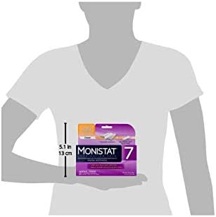 MONISTAT 7-Dose Yeast Infection Treatment For Women, 7 Disposable Applicators & External Itch Cream
