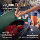 Coleman Cascade 222 2-Burner Camping Stove, Hickory Moss Green