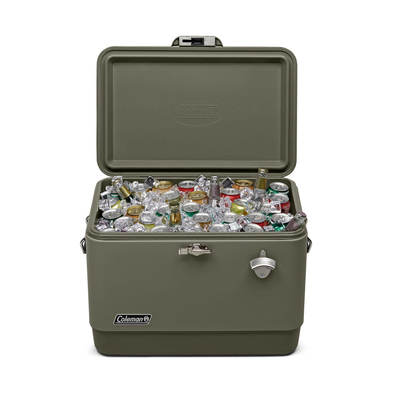 Coleman Reunion 54 Qt. Steel Belted Matte Cooler, Sage