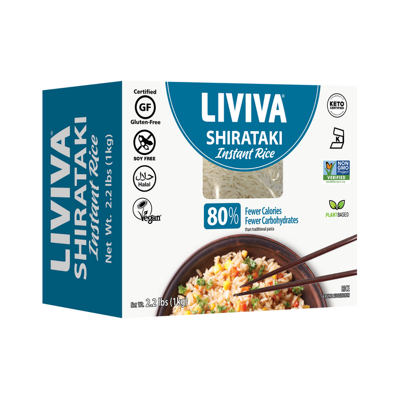 Liviva Dried Shirataki Instant Rice (1 Kg)