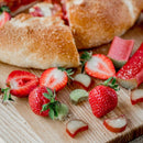 Mrs. Miller's Rhubarb Strawberry Jam, 9 OZ