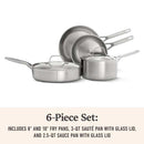 Calphalon Stainless Steel 6-Piece Cookware Set