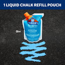 Elmer's Spray It! Outdoor Play Washable Liquid Chalk Refill Pouch, Blue, Case of 12
